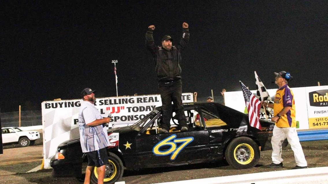 Wheeler, Luckman claim August 28 wins at Southern Oregon
