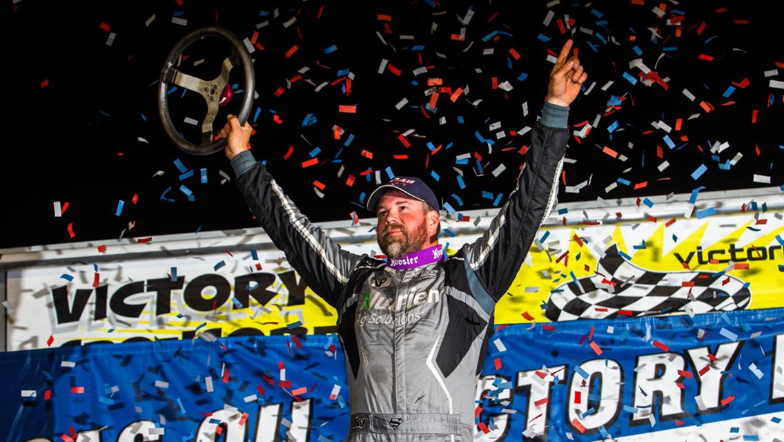 Davenport Gets First Lucas Oil Win of the Season