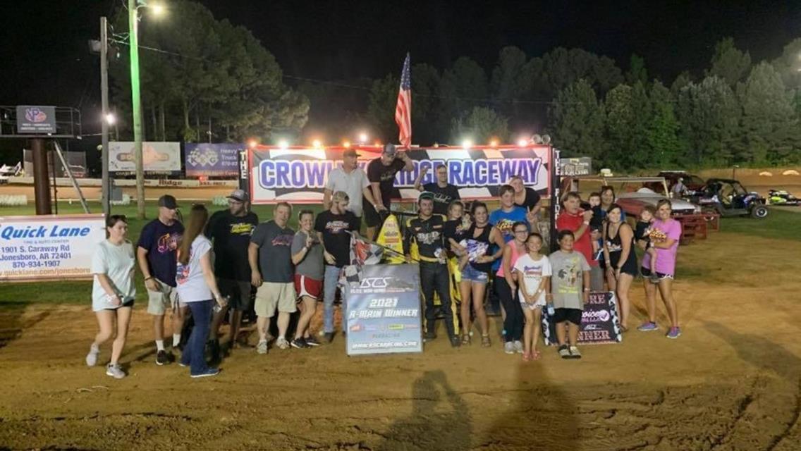 Hagar Records ASCS Elite Non-Wing Sprints Win to Highlight Triple Duty Night