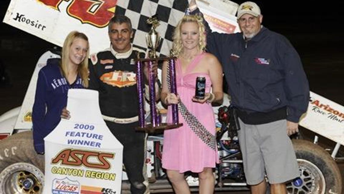 Herrera Hustles Up Another ASCS Southwest Win
