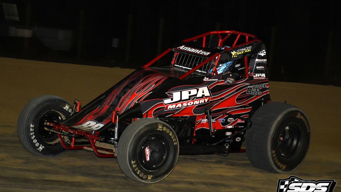 Amantea Records Podium During USAC East Coast Sprint Cars Season Opener