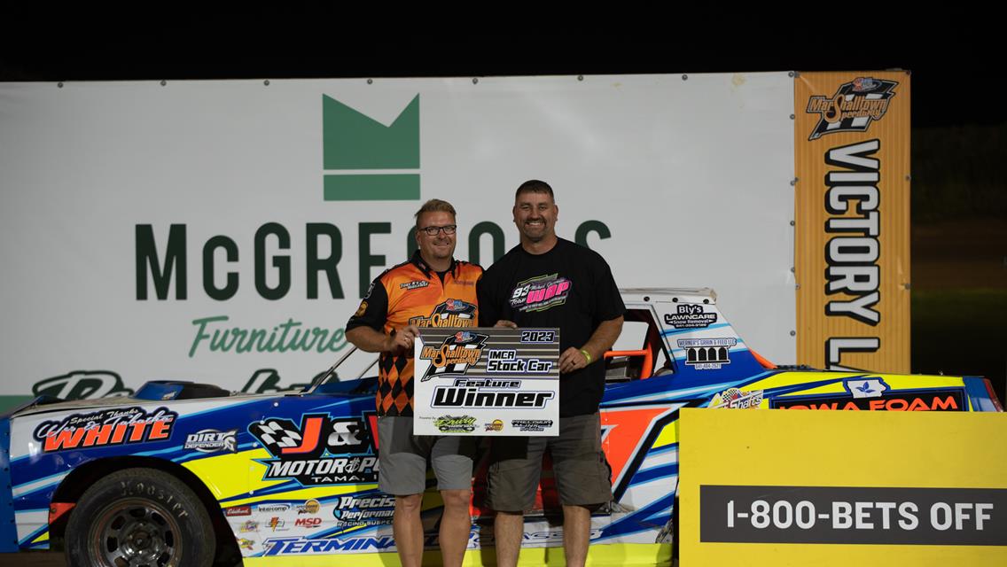 Shute goes back-to-back on P &amp; D Welding Solutions and 1-800-Bets-Off Night at the Races