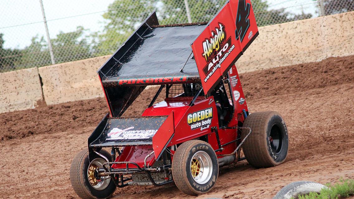 Alex Pokorski, Akright Auto Racing Team look to bounce back after rough ride at Plymouth