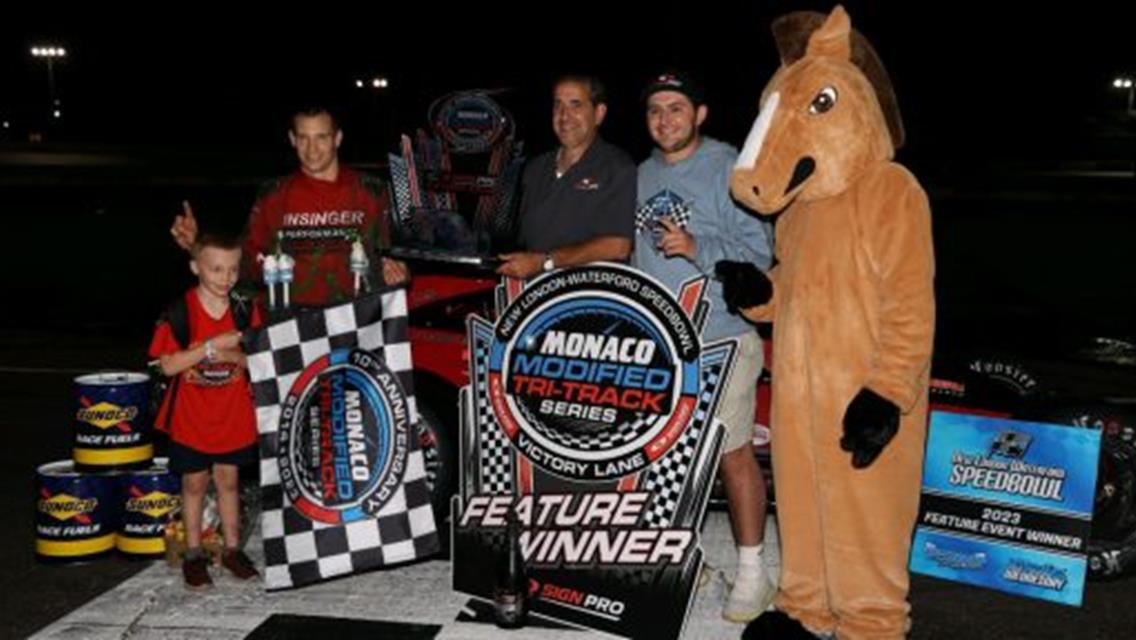 Cashing In: Matt Hirschman Scores $18K Payday With Monaco Modified Tri-Track Win At Waterford
