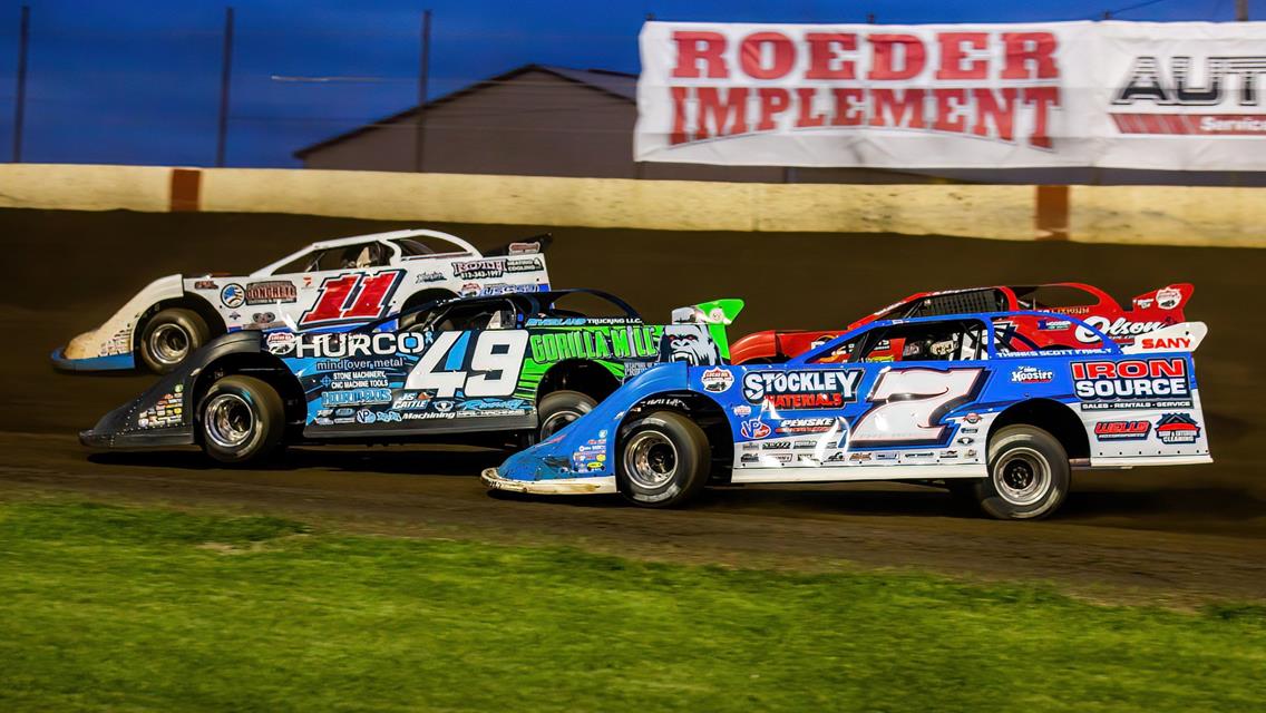 300 Raceway (Farley, IA) – Lucas Oil Late Model Dirt Series – Truck Country 50 – May 20th, 2022. (Heath Lawson photo)