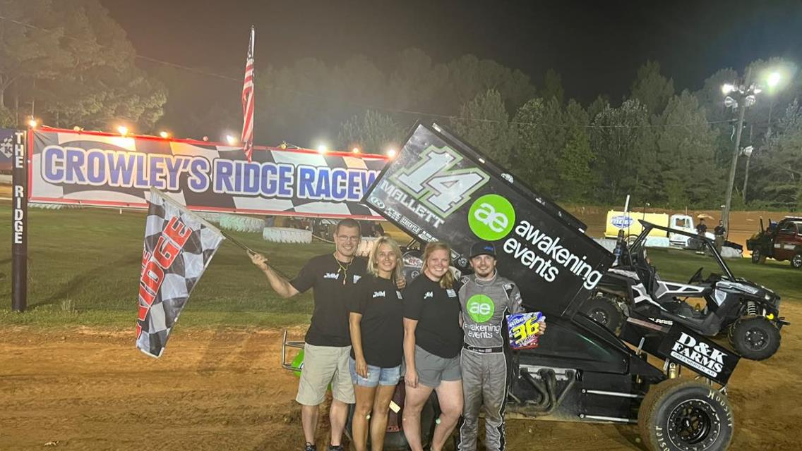 Mallett Records ASCS Mid-South Region Triumph at Crowleys Ridge