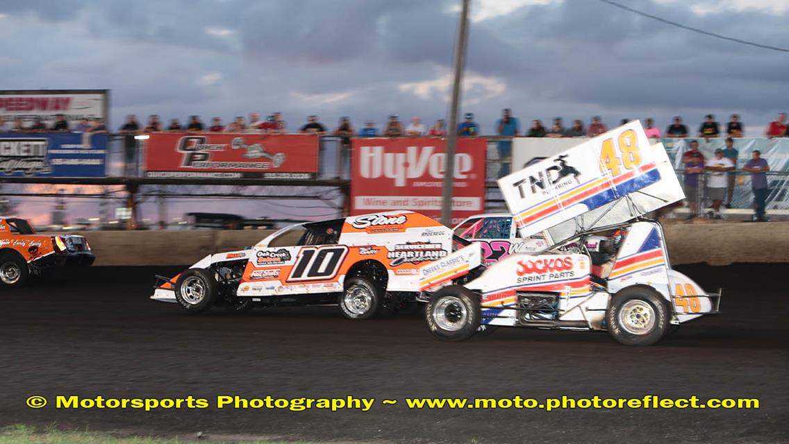 Tyler Thompson takes Hawkeye Challenge, as Thornton, Bouzek, Reimers, Knutson, and Stensland take feature wins