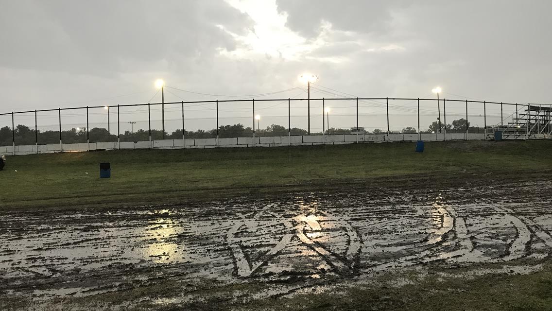 Night 3 of Sooner 600 Week at Caney Valley Speedway Falls to Rain