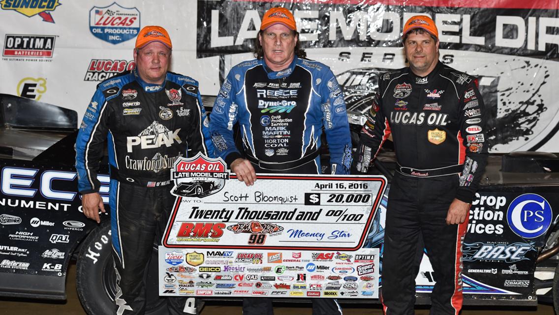 Bloomquist Speeds Away with Bad Boy 98 Win at Batesville