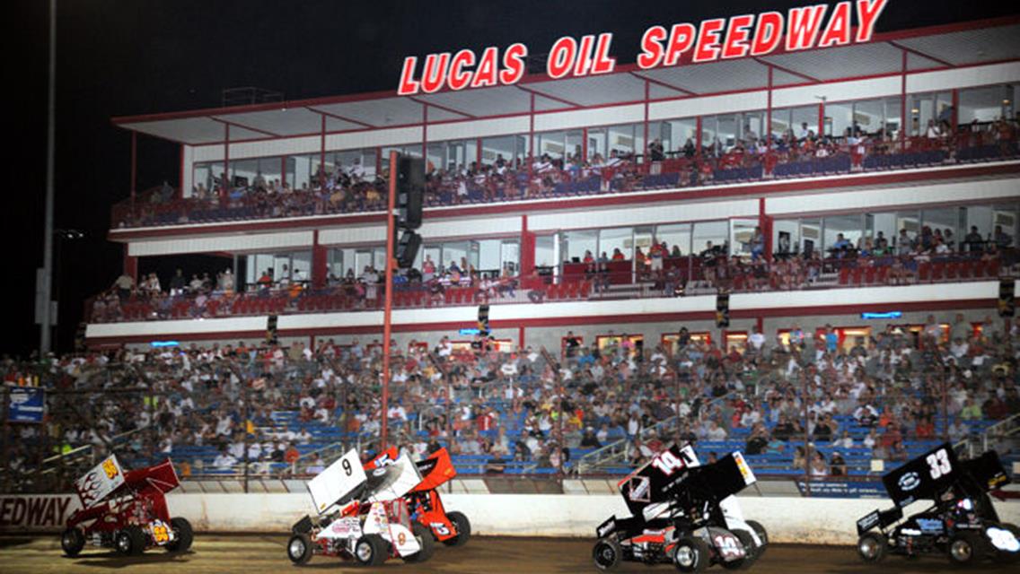 Loyet Leads ASCS Warrior Charge to Lucas Oil Speedway!