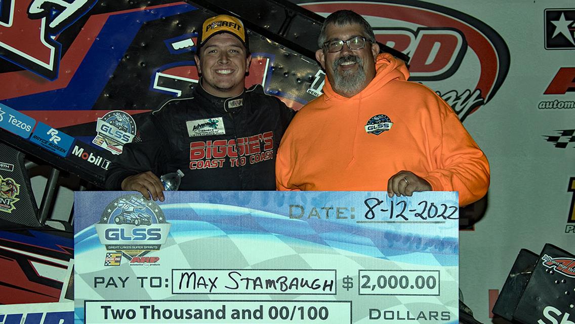 STAMBAUGH GOES TWO FOR TWO