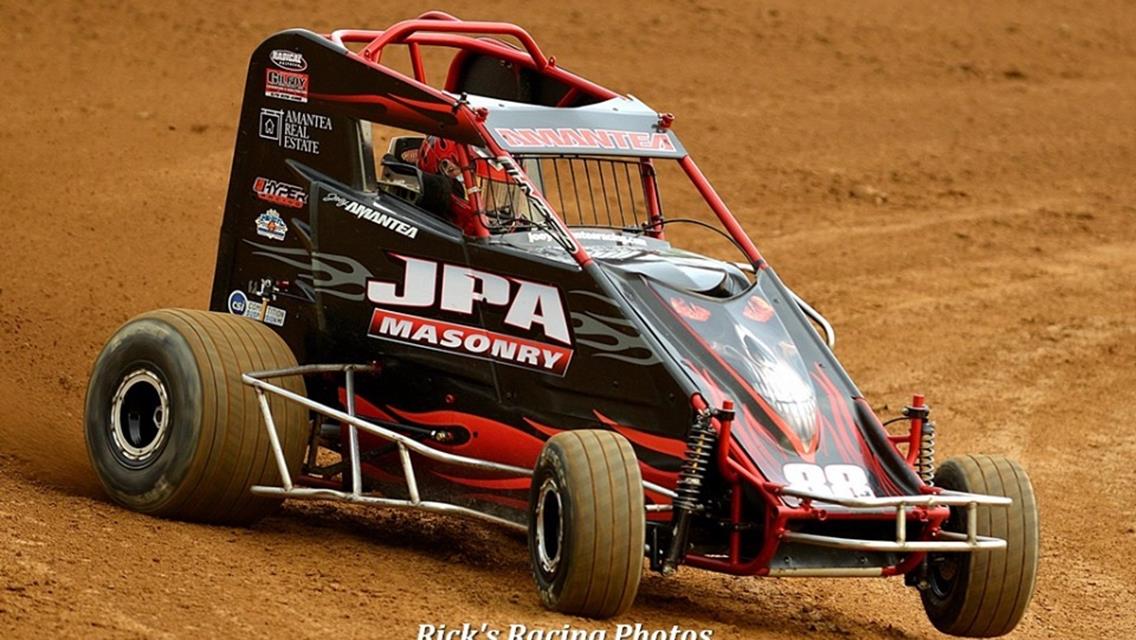 Amantea Caps Season With Sixth-Place Finish at Linda’s Speedway National Open