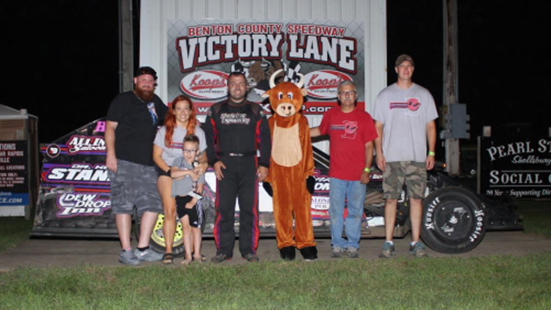 Cornell collects Sprint Invaders checkers, Tharp goes back-to-back at Benton County