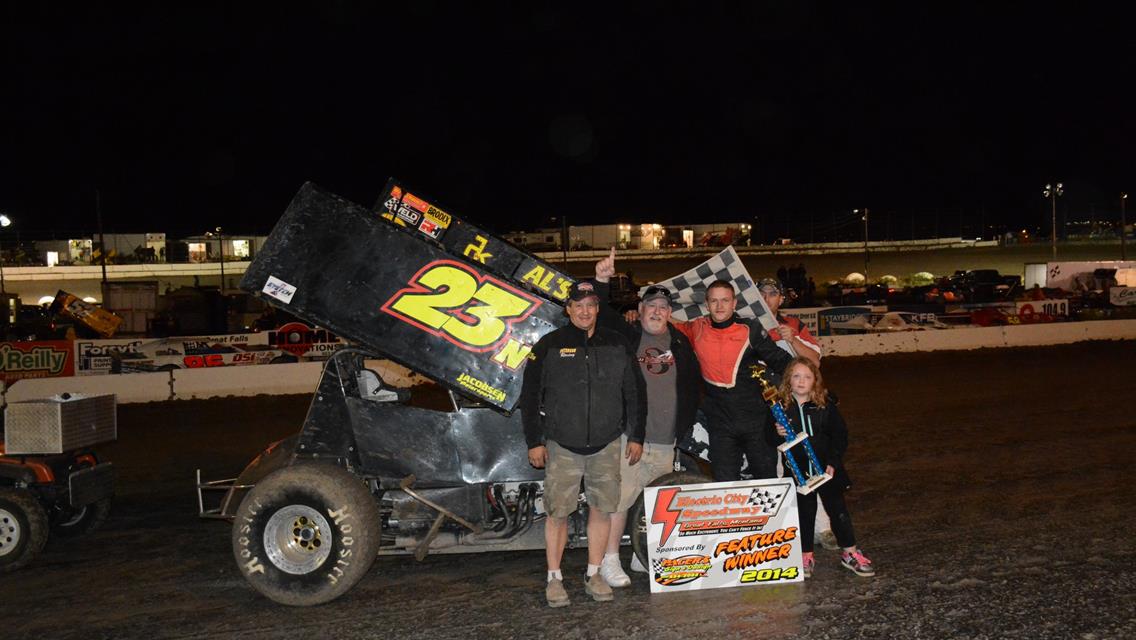 Hickle scores first ASCS Frontier win at Great Falls