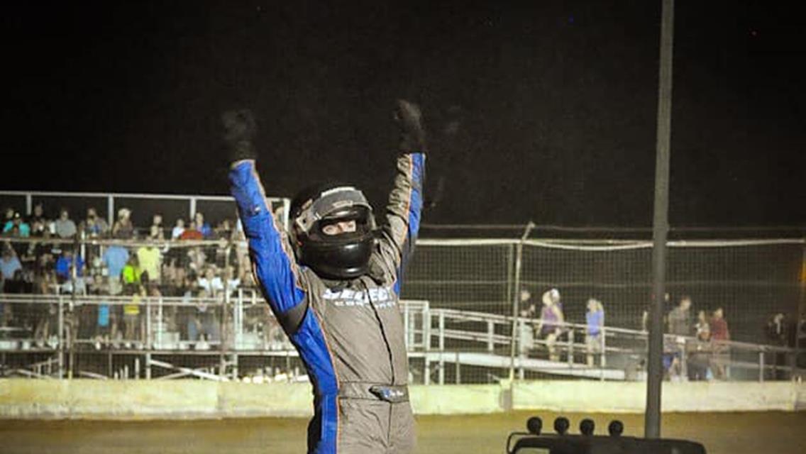 Marcham Honors Fellow Racer Grady Chandler with a Win at I44 Riverside Speedway #DoItForGrady
