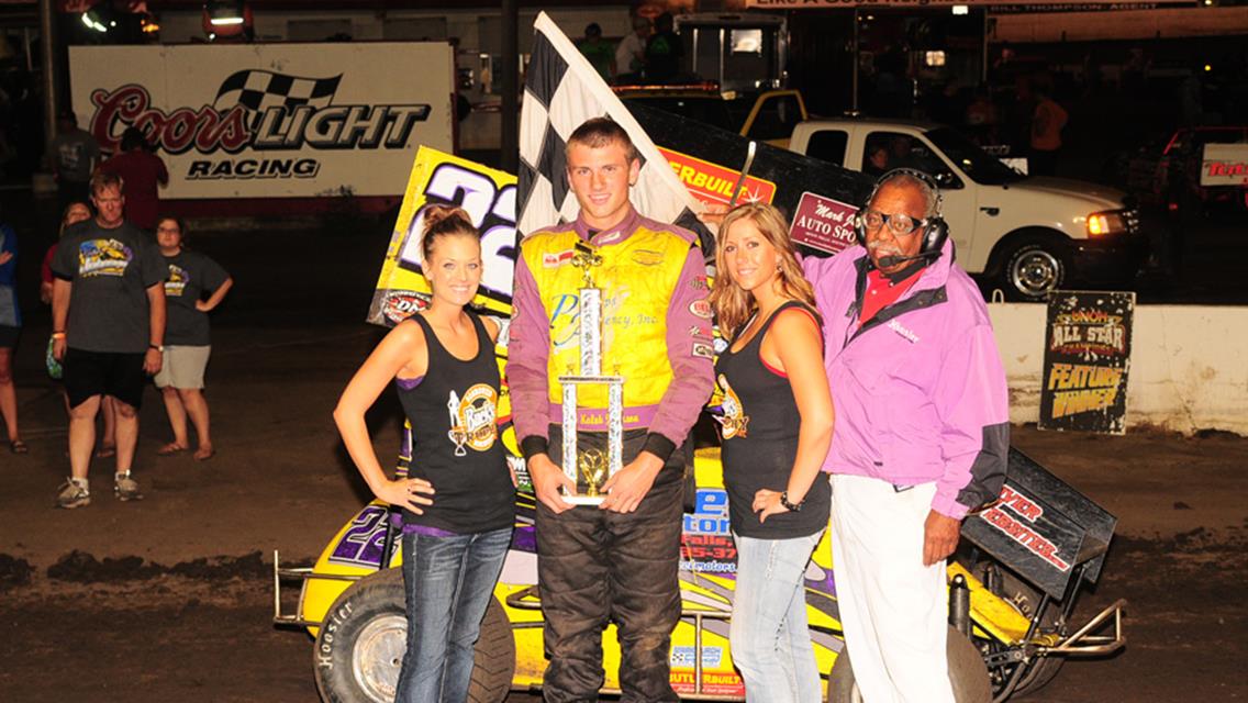 1st win at Huset&#39;s Speedway