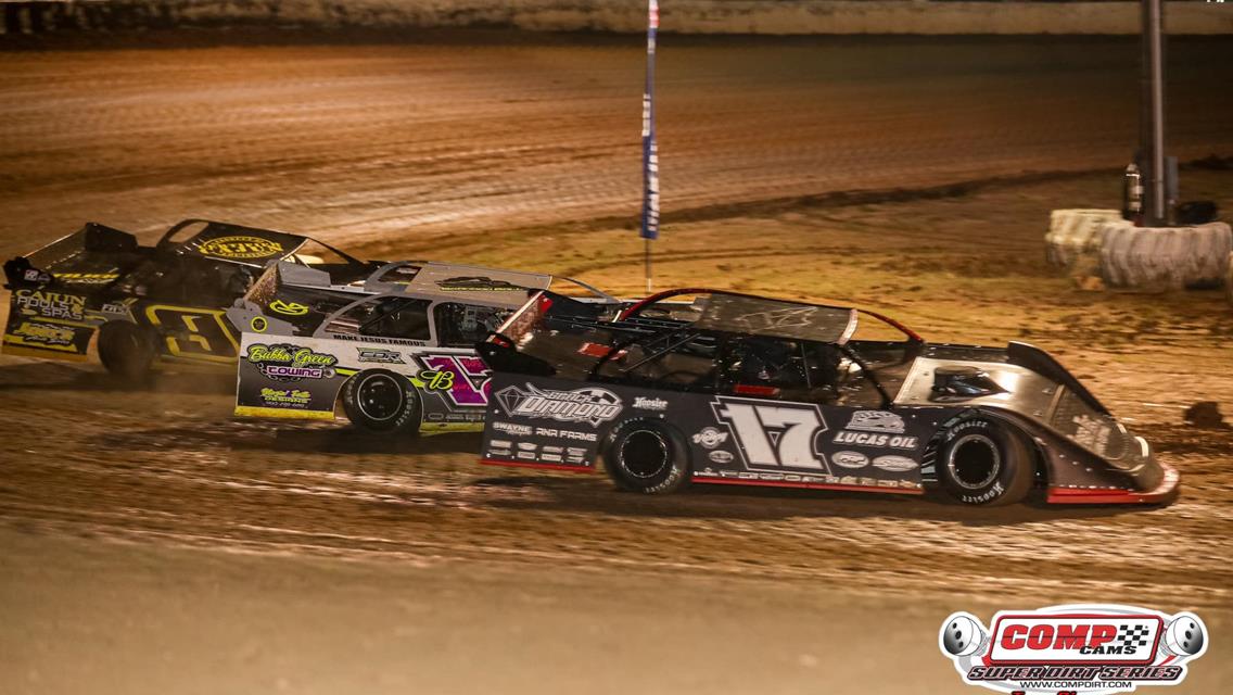 Boothill Speedway (Greenwood, LA) – Comp Cams Super Dirt Series – Ronny Adams Memorial – March 8th-9th, 2024. (Turn 3 Images)