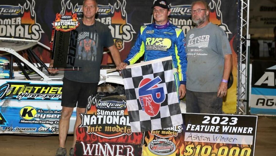 Highland Speedway (Highland, IL) – DIRTcar Summer Nationals – July 8th, 2023. (Terry Page Photo)