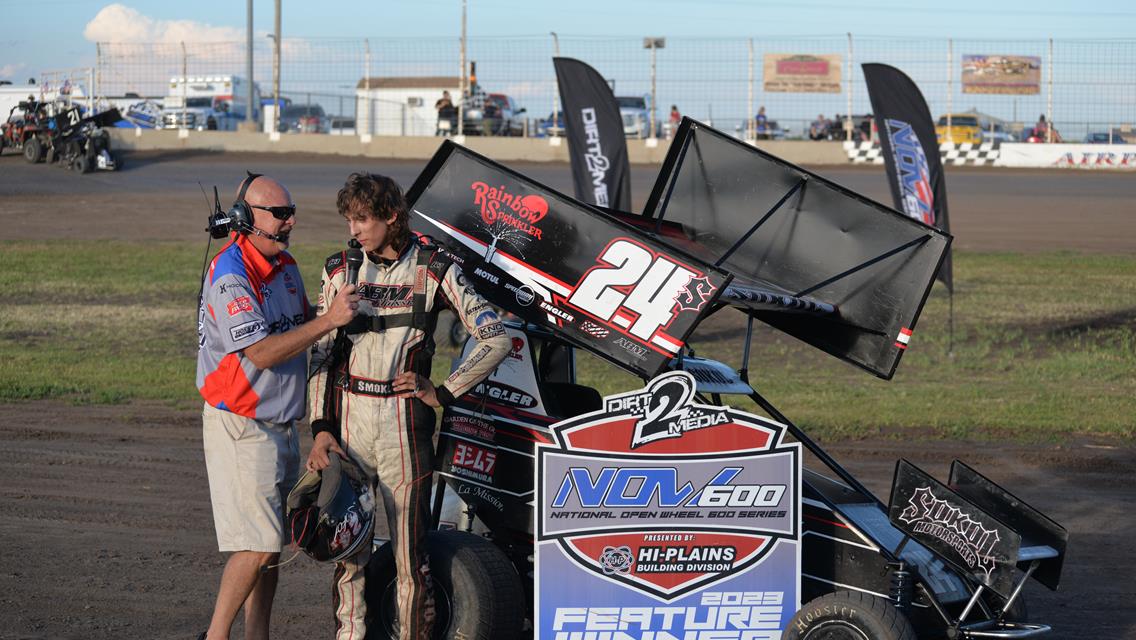 Colby Sokol and Jude Allgayer Enjoy Victory During First Round Of Dirt2Media NOW600 Monday Features At Airport Raceway!