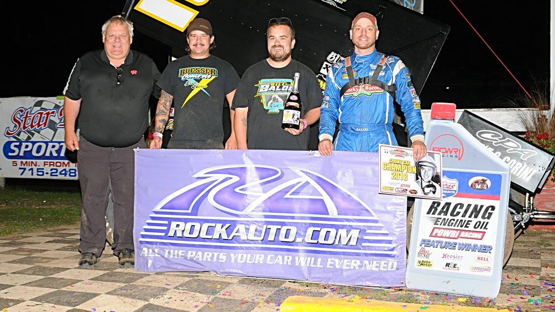 From Last To First, Bill Balog Wins Richert Memorial