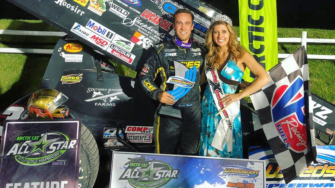 Macedo Guides Vaportrail Clothing Athletes to Victory Lane in New York