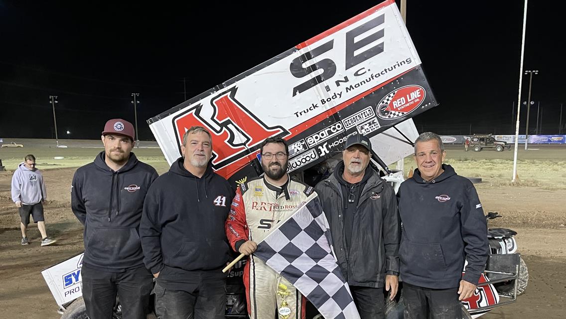 Dominic Scelzi Leads All For ASCS Southwest Score At Central Arizona Raceway