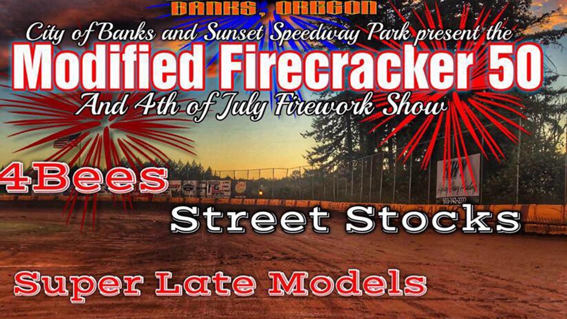 Racing, Fireworks, And Fun At SSP On Independence Day: Firecracker 50 For IMCA Modifieds