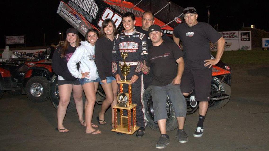 UPS AND DOWNS FOR LARSON ON PACIFIC NORTHWEST SPEEDWEEK