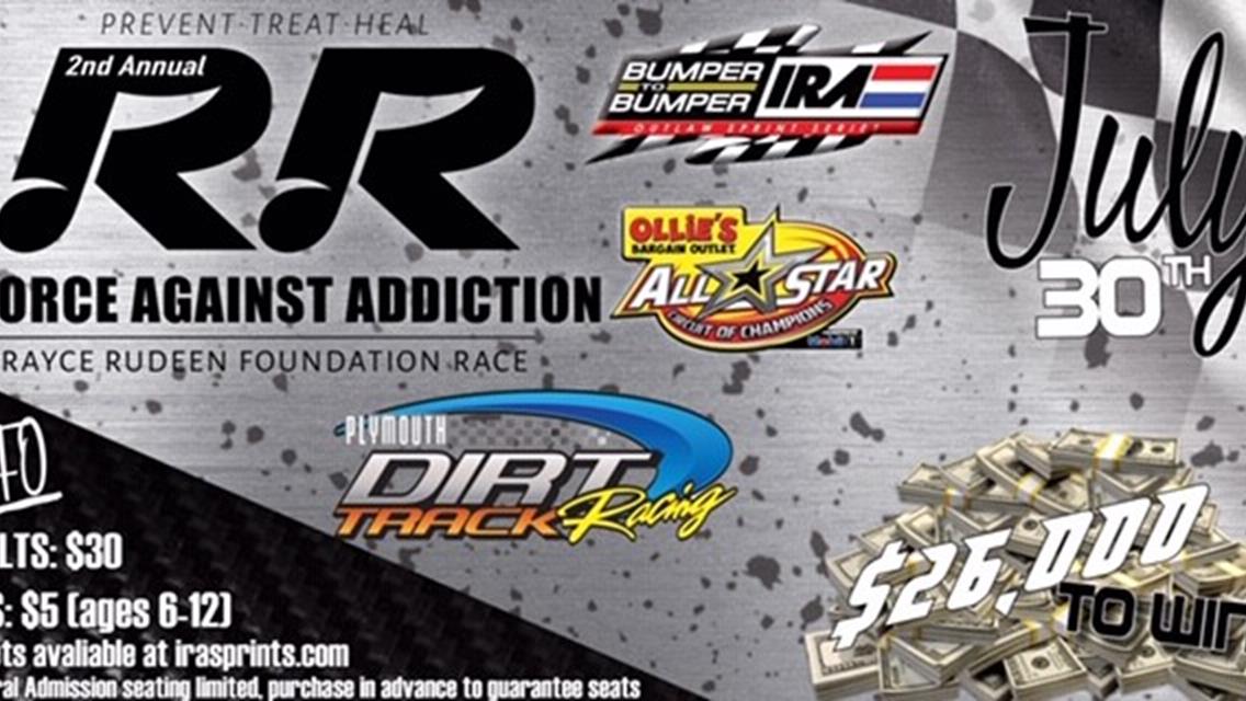 IRA/Allstar Rayce Rudeen Foundation Race Almost Sold Out