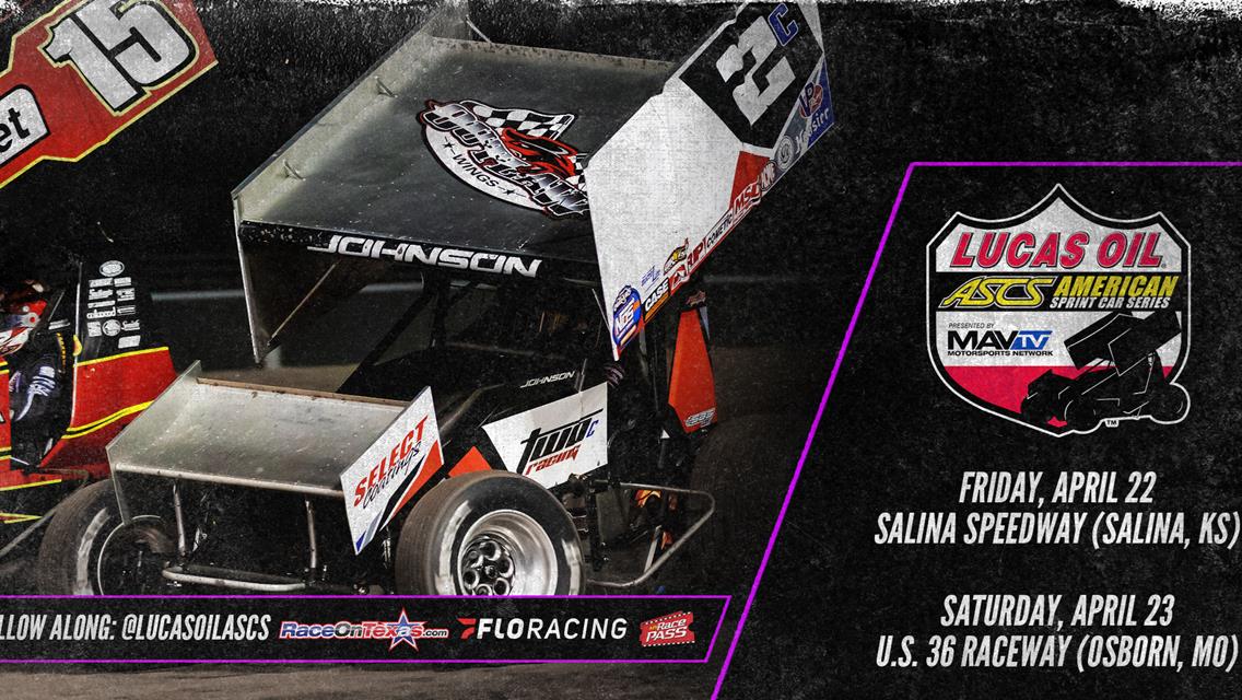Kansas And Missouri Events On Deck For Lucas Oil American Sprint Car Series
