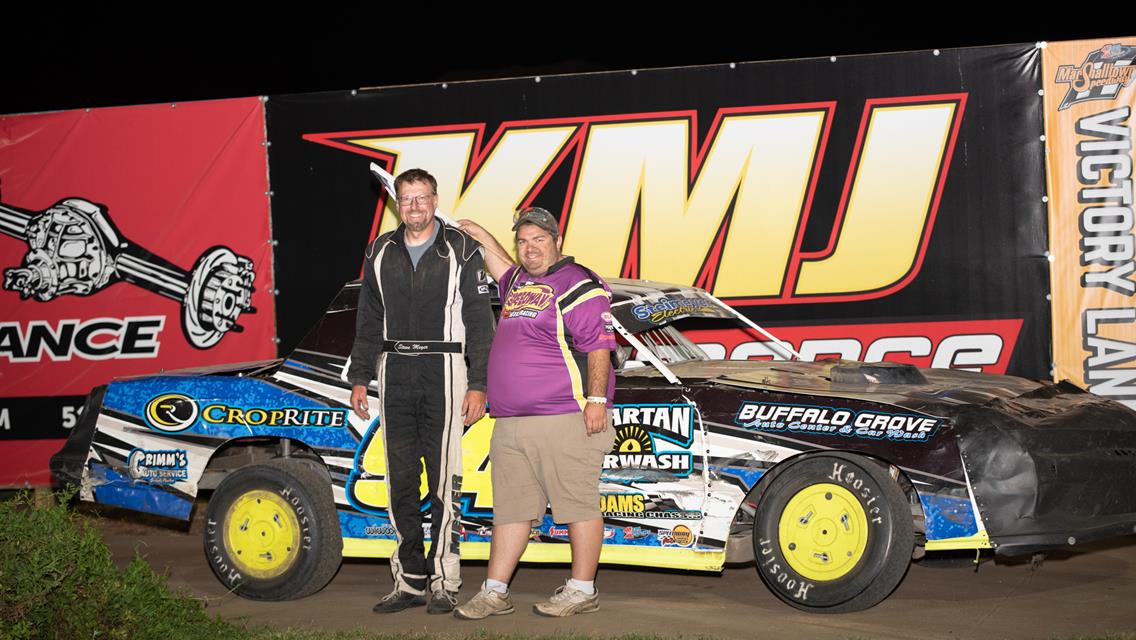 Ward and Lopez find Victory Lane as Marshalltown Speedway avoids the storms