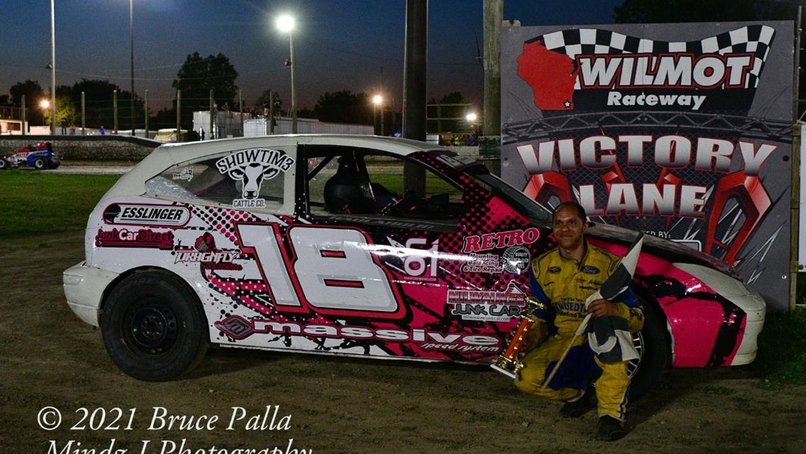 Carlson 4 for 4 in Modified Competition