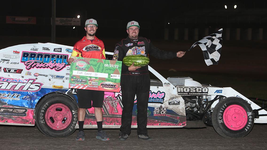 Logue takes P1 Performance Challenge win, Berry, Murty, Sachau, Hidlebaugh, and Bryan take Watermelon Classic checkers