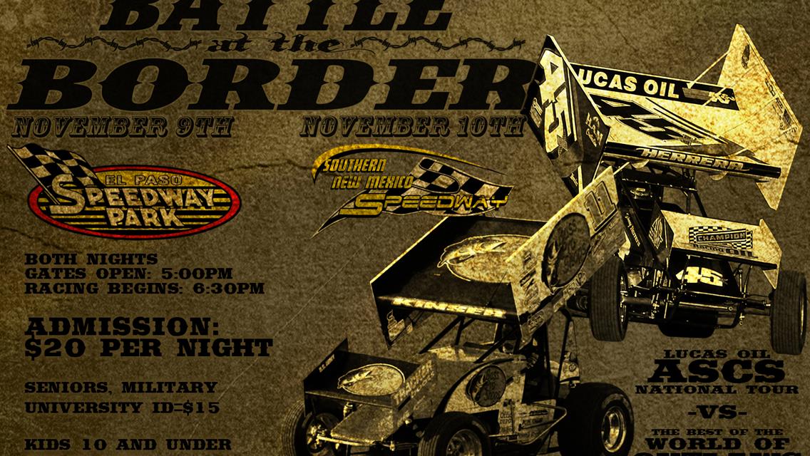 Lucas Oil ASCS set for the Battle at the Border