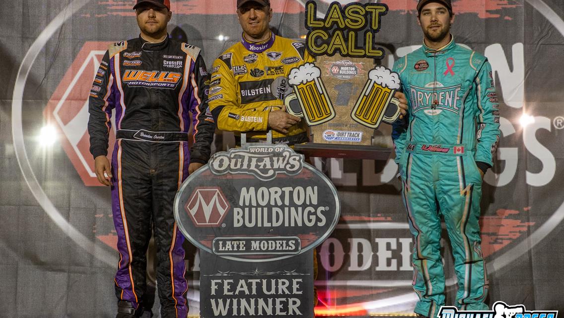 Dirt Track at Charlotte (Concord, N.C.) - World of Outlaws Morton Buildings Late Model Series - Last Call - November 4th-5th, 2020. (Michael Boggs Photography)