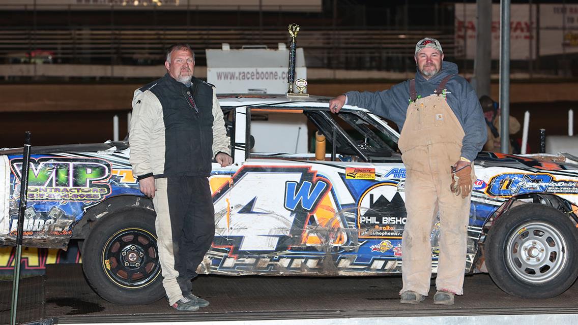 Season opener wins to Lamberies, Schafroth, Kuehl, Watson, and Huggins
