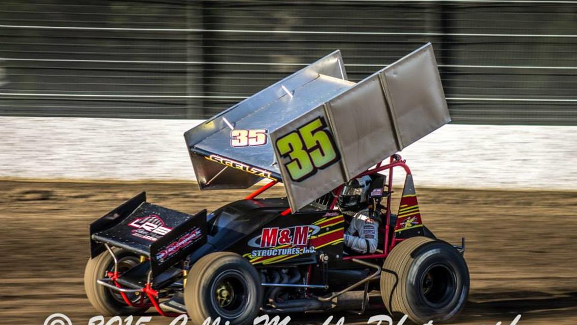 Scelzi Captures Two Top 10s During Western Sprint Tour Speedweek