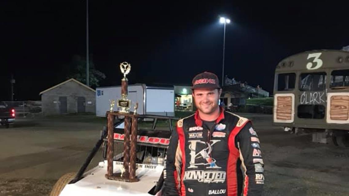 Late Race Heroics Net Ballou Second Consecutive Dick Gaines Memorial Win