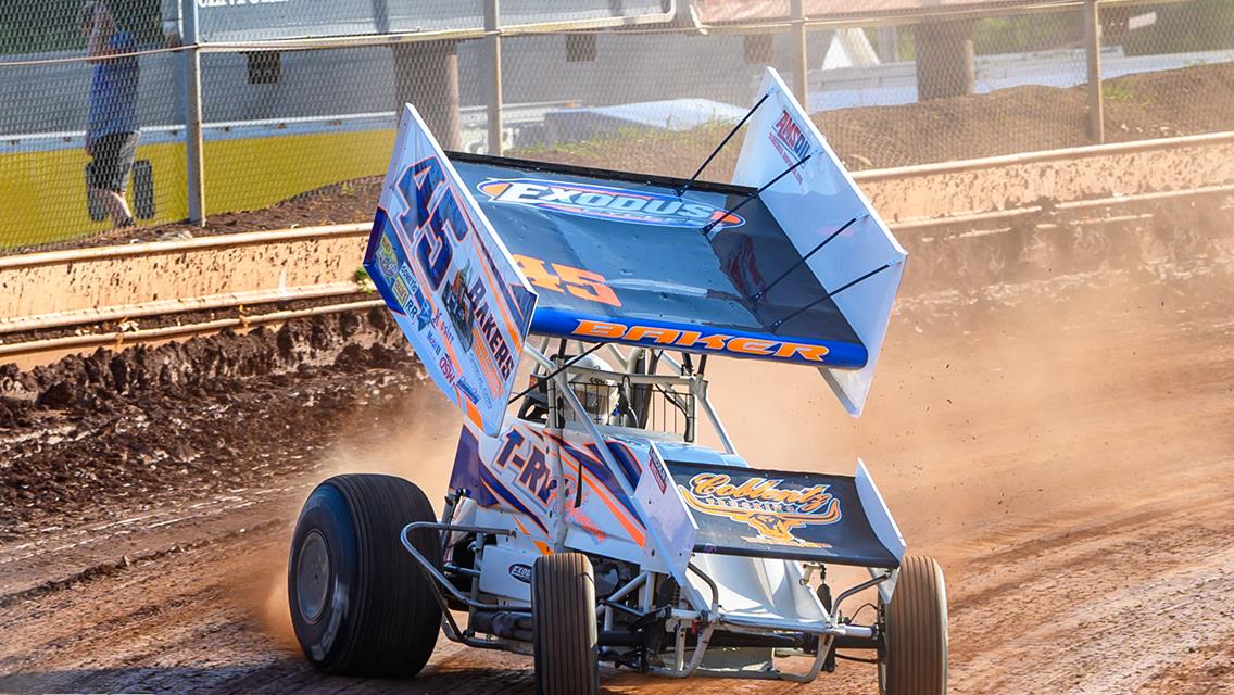 Trevor Baker knocks rust off with Sharon appearance; Waynesfield on deck