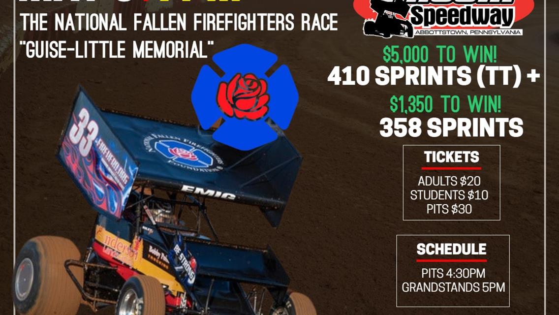 Lincoln Speedwayâ€™s National Fallen Firefighters Race â€œGuise-Little Memorialâ€? has Something for Everyone