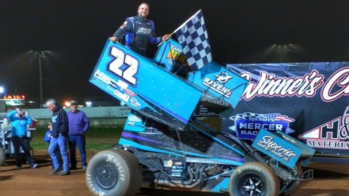 Spithaler and King Jr. Perfect 10s at Michaels Mercer Raceway