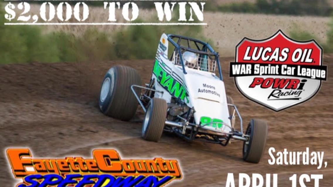INAUGURAL POWRI LUCAS OIL WAR EAST SEASON OPENER