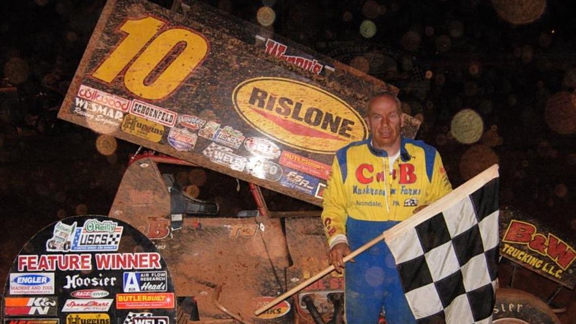 GRAY SCORES LAST LAP SOUTHERN THUNDER WIN AT HARRIS SPEEDWAY