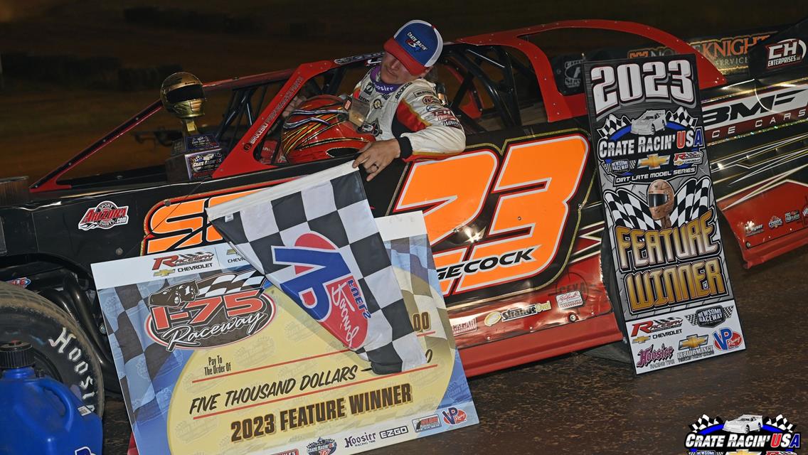 I-75 Raceway (Sweetwater, TN) – Crate Racin’ USA – June 2nd, 2023. (Brian McLeod photo)