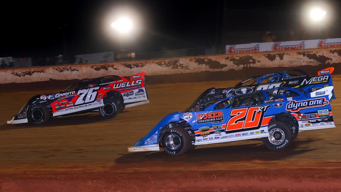 Golden Isles Speedway (Brunswick, GA) – Lucas Oil Late Model Dirt Series – Super Bowl of Racing – January 26th-28th, 2023. (Josh James Artwork)