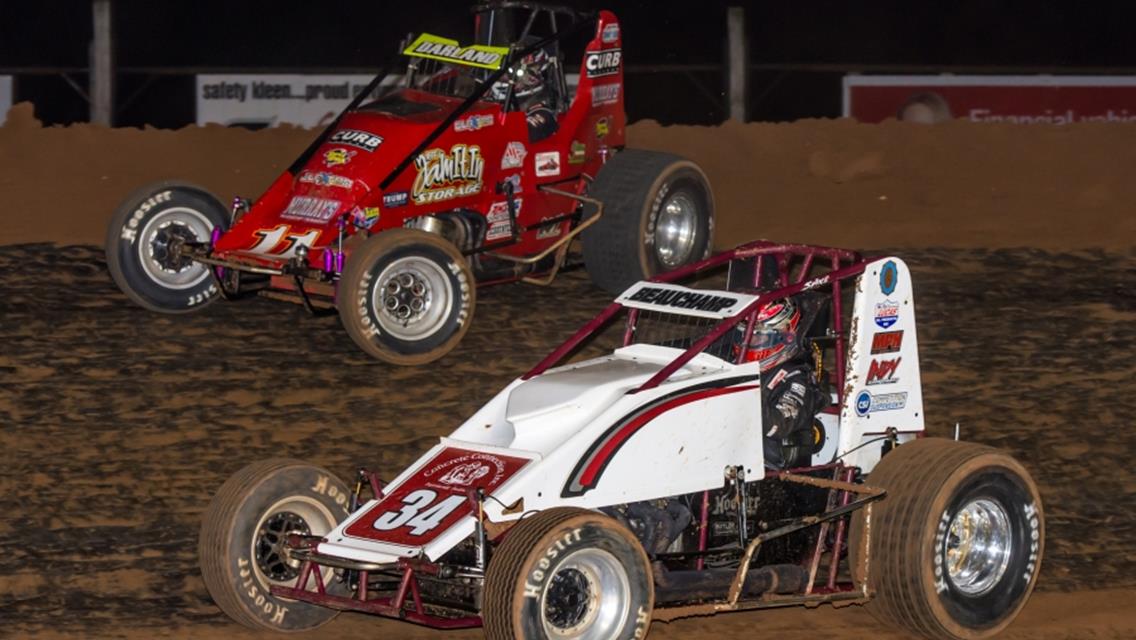 Bloomington Belongs to Beauchamp; Becomes USAC Sprints&#39; 3RD New Winner in Indiana Sprint Week