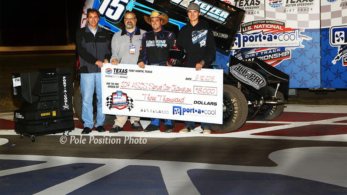 Sam Hafertepe, Jr. Collects Prelim Night Victory at Texas Motor Speedway