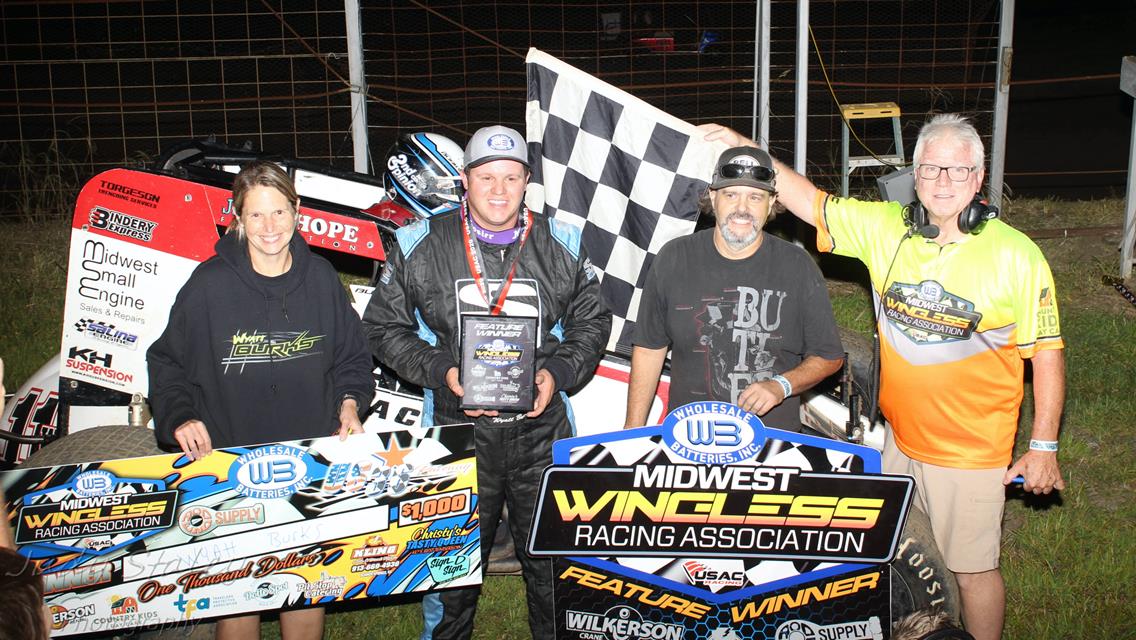 Burks Takes USAC MWRA Win, Snyder Conquers SSN, Fuqua, Nichols and Barnes also Winners