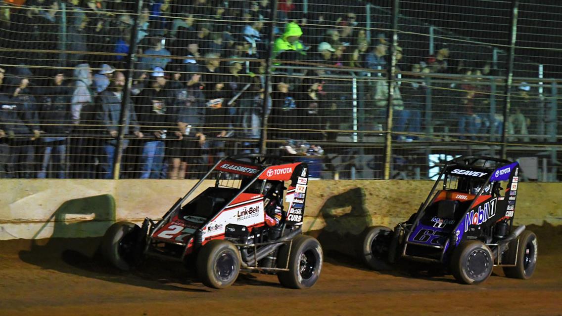 Seavey seeps I-44 Riverside in Turnpike Challenge