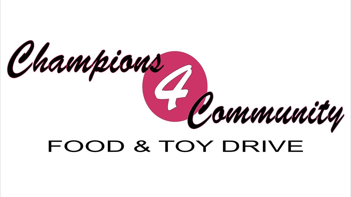 Champions 4 Community Food and Toy Drive